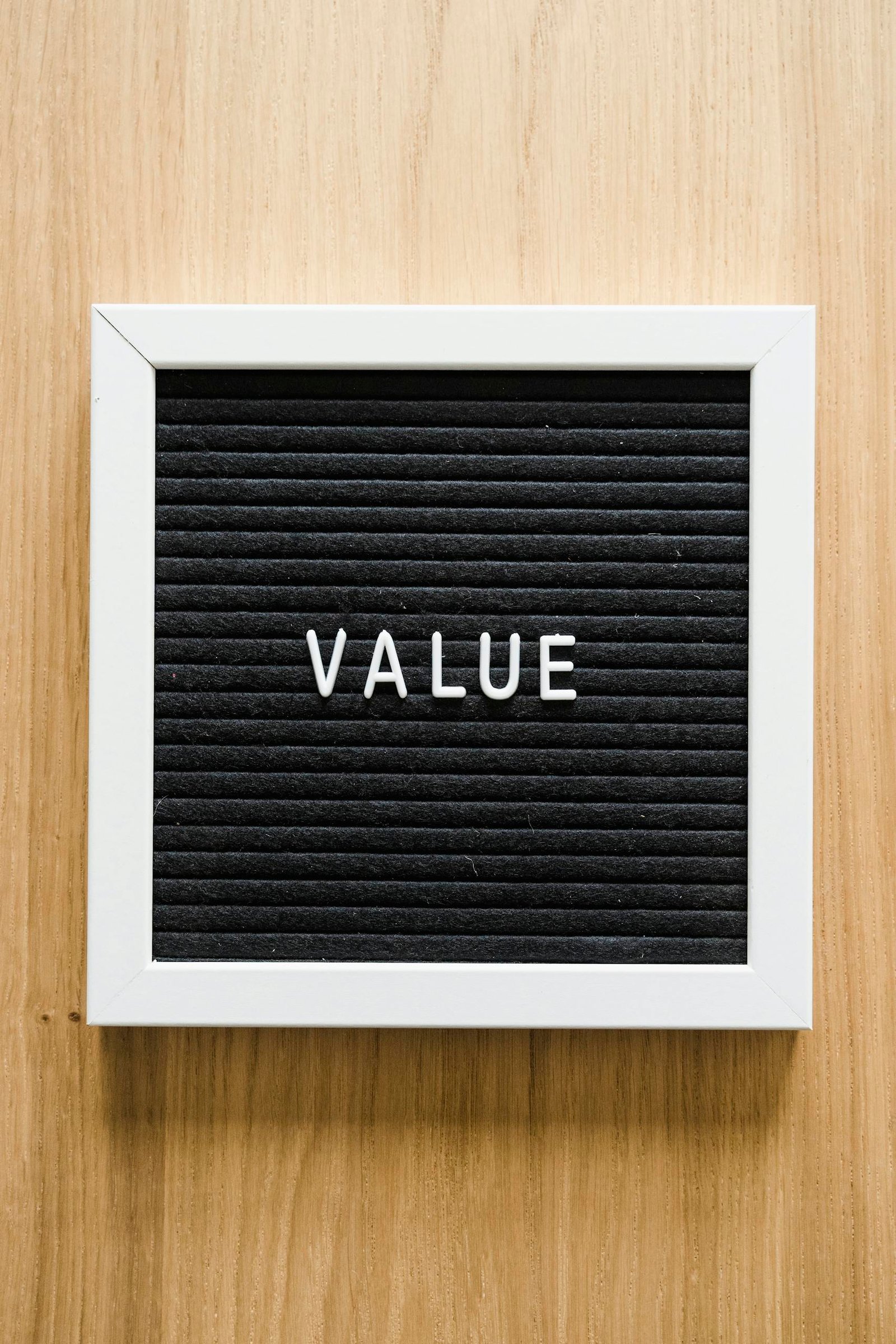 Value Text in Frame